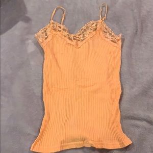 Spaghetti tank top